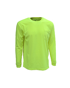 Adult Long-Sleeve Pocket Tee