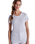 Ladies' Short-Sleeve Triblend Crew