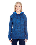 Ladies' Cosmic Contrast Fleece Hood