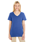 Ladies' 4.5 oz. TRI-BLEND V-Neck T-Shirt