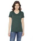 Women's Poly-Cotton Crew Neck T-Shirt