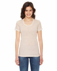 Ladies' Triblend Short-Sleeve Track T-Shirt