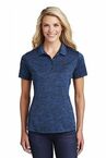 Sport-Tek  Ladies PosiCharge  Electric Heather Polo