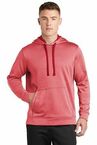 Sport-Tek  PosiCharge  Sport-Wick  Heather Fleece Hooded Pullover