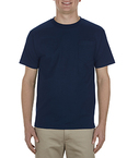 Adult 6.0 oz., 100% Cotton Pocket T-Shirt