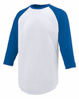 Youth Wicking Polyester 3/4 Raglan Sleeve T-Shirt