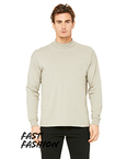 Fast Fashion Unisex Mock Neck Long Sleeve T-Shirt