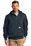 Carhartt  Rain Defender  Paxton Heavyweight Hooded Zip Mock Sweatshirt | New Navy