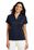 Port Authority Ladies Performance Fine Jacquard Polo | True Navy