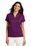 Port Authority Ladies Performance Fine Jacquard Polo | Violet Purple