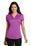 Port Authority Ladies Trace Heather Polo | Berry Heather