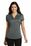 Port Authority Ladies Trace Heather Polo | Charcoal Heather