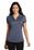 Port Authority Ladies Trace Heather Polo | True Navy Heather