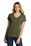 Port & Company  Ladies Tri-Blend V-Neck Tee | Military Green Heather