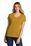 Port & Company  Ladies Tri-Blend V-Neck Tee | Ochre Yellow Heather