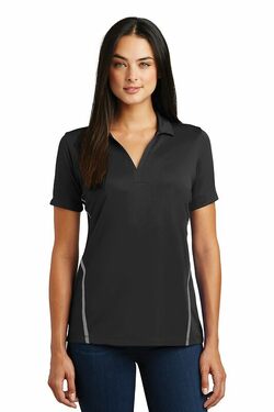 Sport-Tek Ladies Contrast PosiCharge Tough Polo