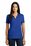 Sport-Tek Ladies Contrast PosiCharge Tough Polo | True Royal/ Black