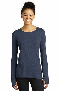 Sport-Tek  Ladies Exchange 1.5 Long Sleeve Crew