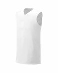 Youth Moisture Management V Neck Muscle Shirt